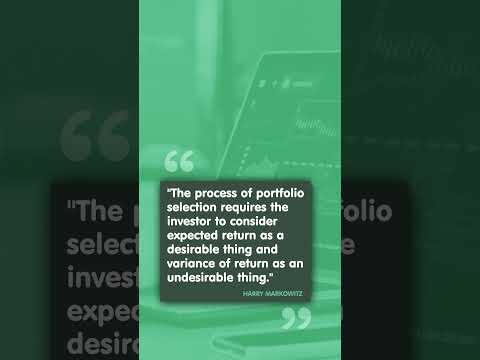 Thumbnail for Harry Markowitz’s #investing tip by Harry Markowitz