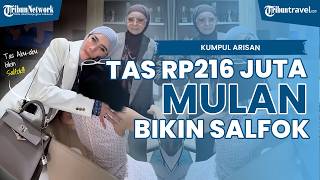 Mulan Jameela Pamer Tas Hermes Rp216 Juta saat Kumpul Geng Arisan, Penampilannya Bikin Salfok
