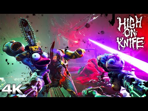 HIGH ON KNIFE All Cutscenes (Full Game Movie) 4K 60FPS Ultra HD