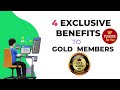 4 Amazing Benefits For Gold Members