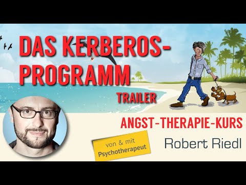ARBEITSBUCH/ONLINE-KURS "Das Kerberos-Programm - Angst-Therapie-Kurs für Zuhause" (Trailer)