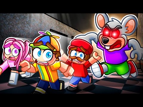Johnny Escapes CHUCK E CHEESE In Roblox!