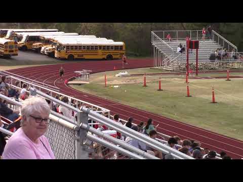 Pocahontas jr high relay on 4 6 2021 girls mile featuring Sophia Gonzalez