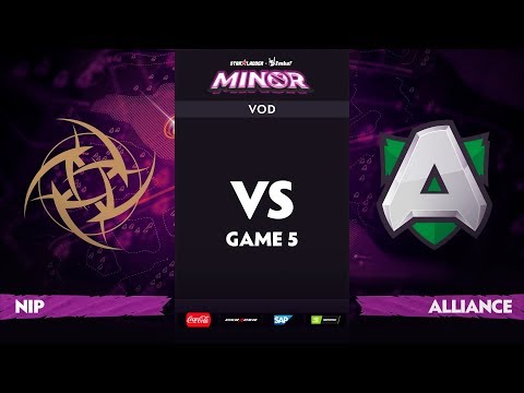 [EN] Ninjas in Pyjamas vs Alliance, Game 5, StarLadder ImbaTV Dota 2 Minor S2 Grand Final