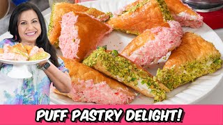 Impressive New Idea for Iftar Dawaath! Sweet Cream Puff Pastry Recipe in Urdu Hindi - RKK