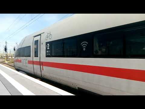 Ausfahrt des ICE 690 nach Berlin Gesundbrunnen❗