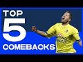TOP 5 | Memorabele comebacks