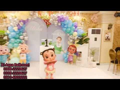 Al-Aqsa Ballroom wishes a Very Happy Birthday to Baby Misha!