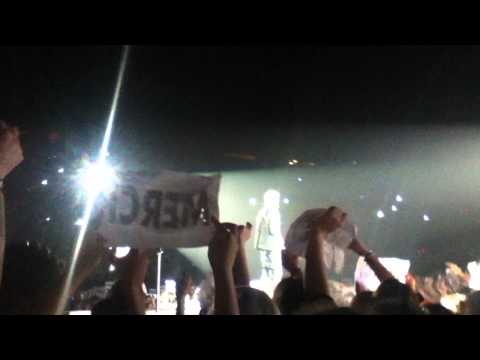 Justin's little speech before singing Believe - Believe Tour Paris - 19.03.2013