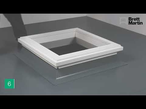 TB188 Manual Opening Dome on PVC kerb   Mardome Trade installation guide