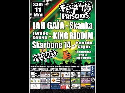 Jah Gaïa & I Woks Sound - Live au festival sans t prischois 2013 (part.1)