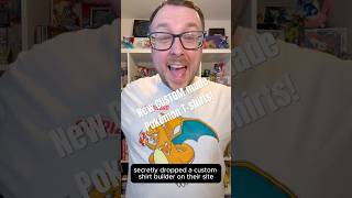 Pokémon SECRETLY Dropped This?! 🤫 New #pokemon30 Shirts! #pokemon #pokemoncenter #pokemon30 #shorts