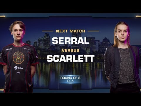 Serral vs Scarlett ZvZ - Quarterfinals - WCS Montreal 2018 - StarCraft II