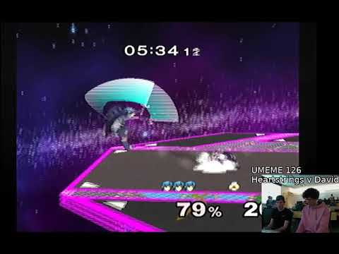 UMEME 126 - David (Marth)(L) v Heartstrings (Sheik) - Grandfinals