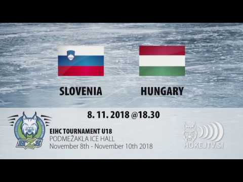 EIHC U18 Slovenia - SLO - HUN 4 3:OT highlights 20181108