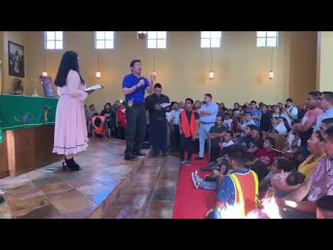 Adventista recibe clase bíblica de ¿Quién cambio los Mandamientos? Padre Luis Toro.