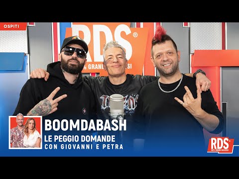 I Boomdabash rispondono alle 'Peggio domande' su RDS