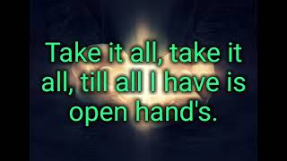 Open Hands lyrics.-Laura Story and an Unknown Man