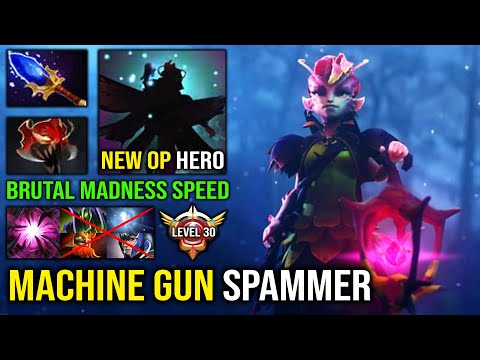 NEW Level 30 Dark Willow Spammer - Full Speed Shadow Realm with Madness Aghanim Dota 2