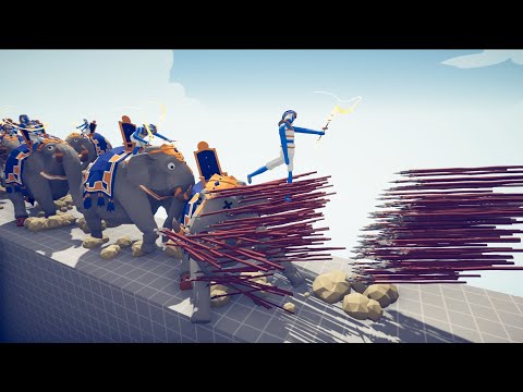 Sacred Elephant vs Every Unit - Totally Accurate Battle Simulator TABS