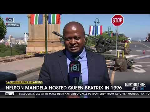 Ramaphosa hosts Netherlands monarch