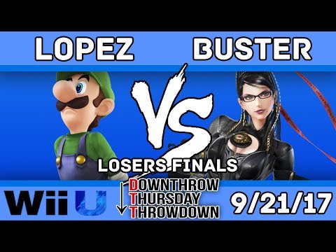 DTT #47 - Buster (Bayonetta) VS. Lopez (Luigi) - SSB4 Losers Finals - Smash for Wii U