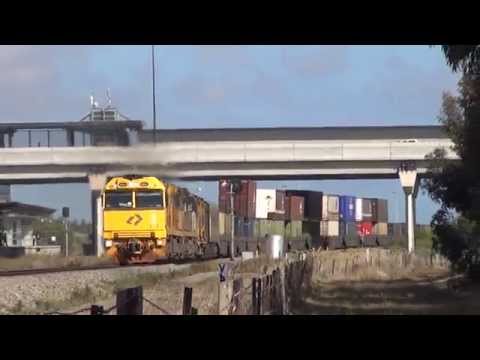 Aurizon 6MP1 near Greenfields Train Station