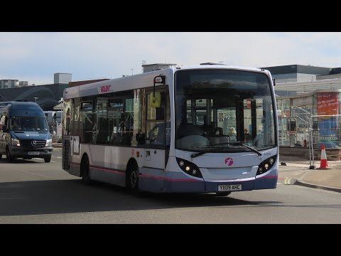 First solent Enviro200 44916(YX09AHC) on route 2 to gunwharf quays