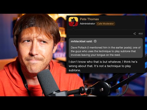 How to (actually) Play SUBTONE on Sax!