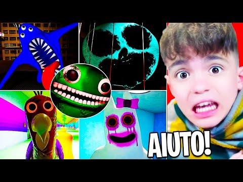 MIO FIGLIO vs TUTTI I JUMPSCARE di GARTEN of BANBAN 2!!😨😱 (Prova a non SPAVENTARTI!)