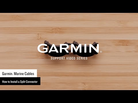 Garmin Support | Installing a Split Connector on Garmin Marine Cables
