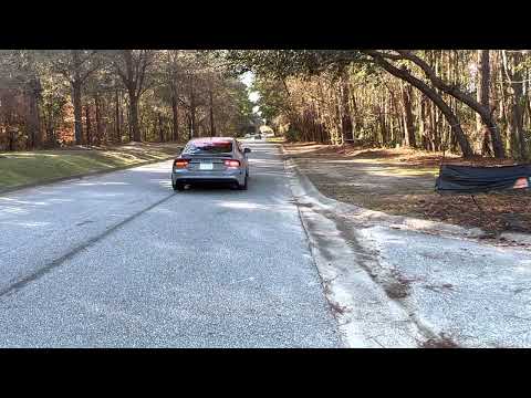 My Audi RS7 Exclusive does Street Launch w/ Muffler Delete