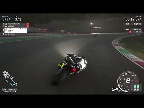 Ride 4 | MUGELLO | PS5 Online Lobby WET Race | Triumph Daytona Moto2 765