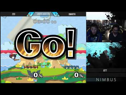 Nimbus #60 - Zeo (Falcon) VS Umarth (Marth) - SSBM Losers Quarter-Final