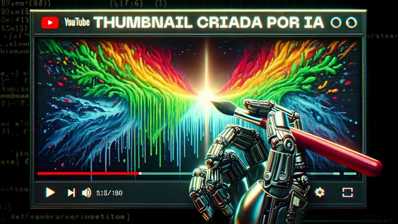 Como Criar Thumbnail Com IA (Essa Thumbnail Foi Feita Com IA)