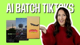 Make 10 Tiktoks with AI in 3 Minutes!!🤖