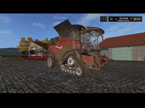 Farming Simulator 17 MP Suedhemmern V12 E17 Trebbiatura Mais e Soia