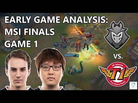 Early Game Analysis: SKT vs G2 MSI Finals, Game 1