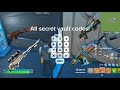 All Fortnite Go Goated Vault Codes Pt 2