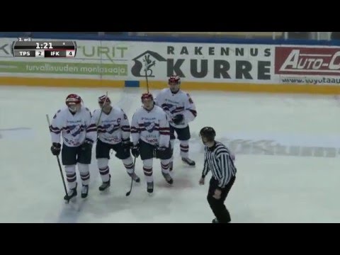 16.02.2016 Maalikooste: TPS A - HIFK A 2-5