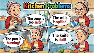 Kitchen Problems for Seniors – Learn Real English with Grandma #nativeenglish