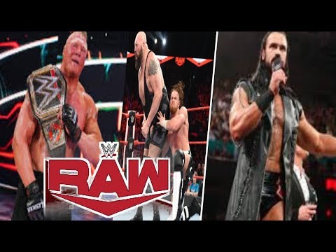 WWE Monday Night Raw 20 January 2020 Highlights Preview in Hindi ! WWE Raw 01/20/2020 Highlights