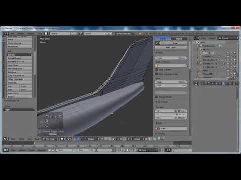 Part 4 - How to make aircraft rudder