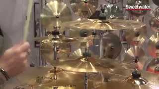 Video thumbnail for Sabian B8X Cymbals - Sweetwater at Winter NAMM 2015 by Sweetwater