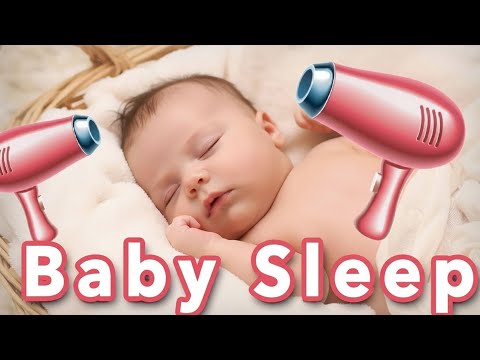 120min – Baby Hair Dryer Sound to Fall Asleep - Hair Dryer for Babies