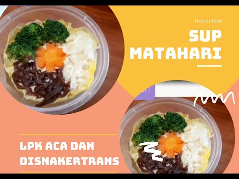 SUP MATAHARI | Pelatihan Frozen Food | Titik Sulistyani, S.Pd, M.Pd