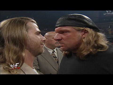 Triple H Shawn Michaels Chyna Jesse Ventura & Jerry Lawler segment - RAW IS WAR 9/8/99