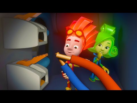 Fire gives Verda a HELPING HAND! #Teamwork | The Fixies | Educational Animation for Kids