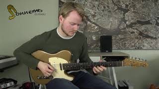 Video thumbnail for Sonnemo Vintage Twangster playthrough  by Erik Holmbom by Sonnemo Guitars