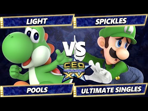 CEO 2025 - Light (Yoshi) Vs. spickles (Luigi) Smash Ultimate - SSBU